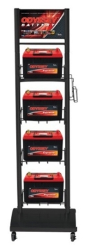 Picture of Odyssey Battery 4-Battery Display Rack (1 Wide x 4 High)