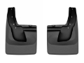 Picture of WeatherTech 2025 Dodge RAM 1500 No Drill Rear MudFlaps - Black