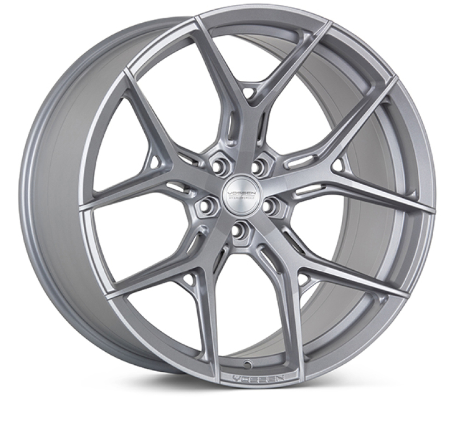 Picture of Vossen HF5 - 20x12 - ET45 - 5x120.65 - 70.3 - Super Deep - Satin Silver