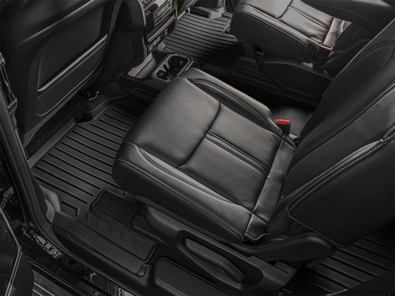 Picture of WeatherTech 22-24 Jeep Wagoneer (Incl. L) 8-Passenger Rear FloorLiner HP - Black