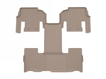 Picture of WeatherTech 23-24 Jeep Wagoneer (Incl. L) 8-Passenger Rear FloorLiner HP - Black