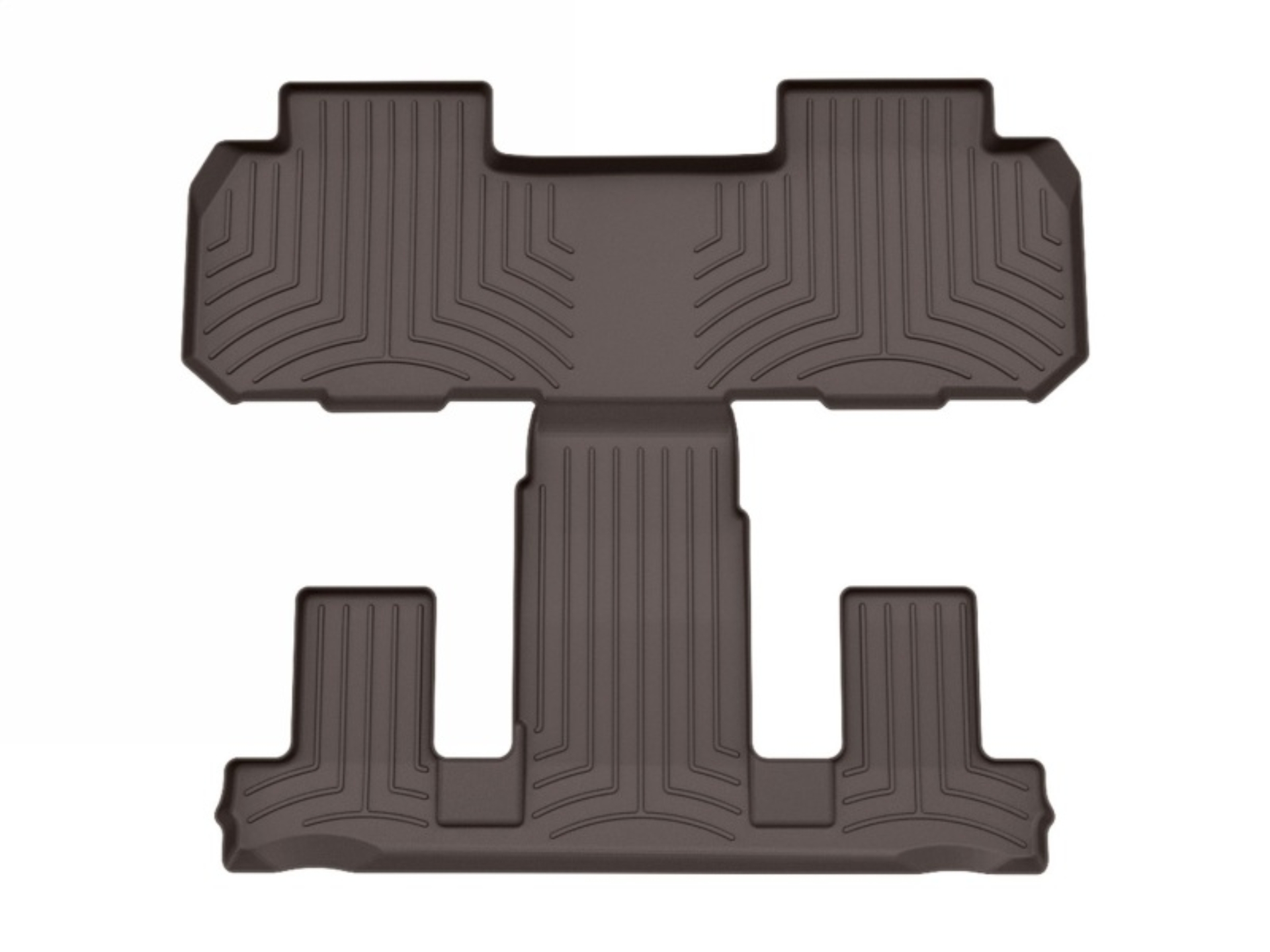 Picture of WeatherTech 18-23 Chevrolet Traverse w/2nd Row Bench or Bucket Rear FloorLiner HP - Cocoa