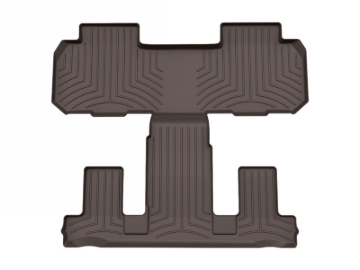 Picture of WeatherTech 18-23 Chevrolet Traverse w/2nd Row Bench or Bucket Rear FloorLiner HP - Cocoa