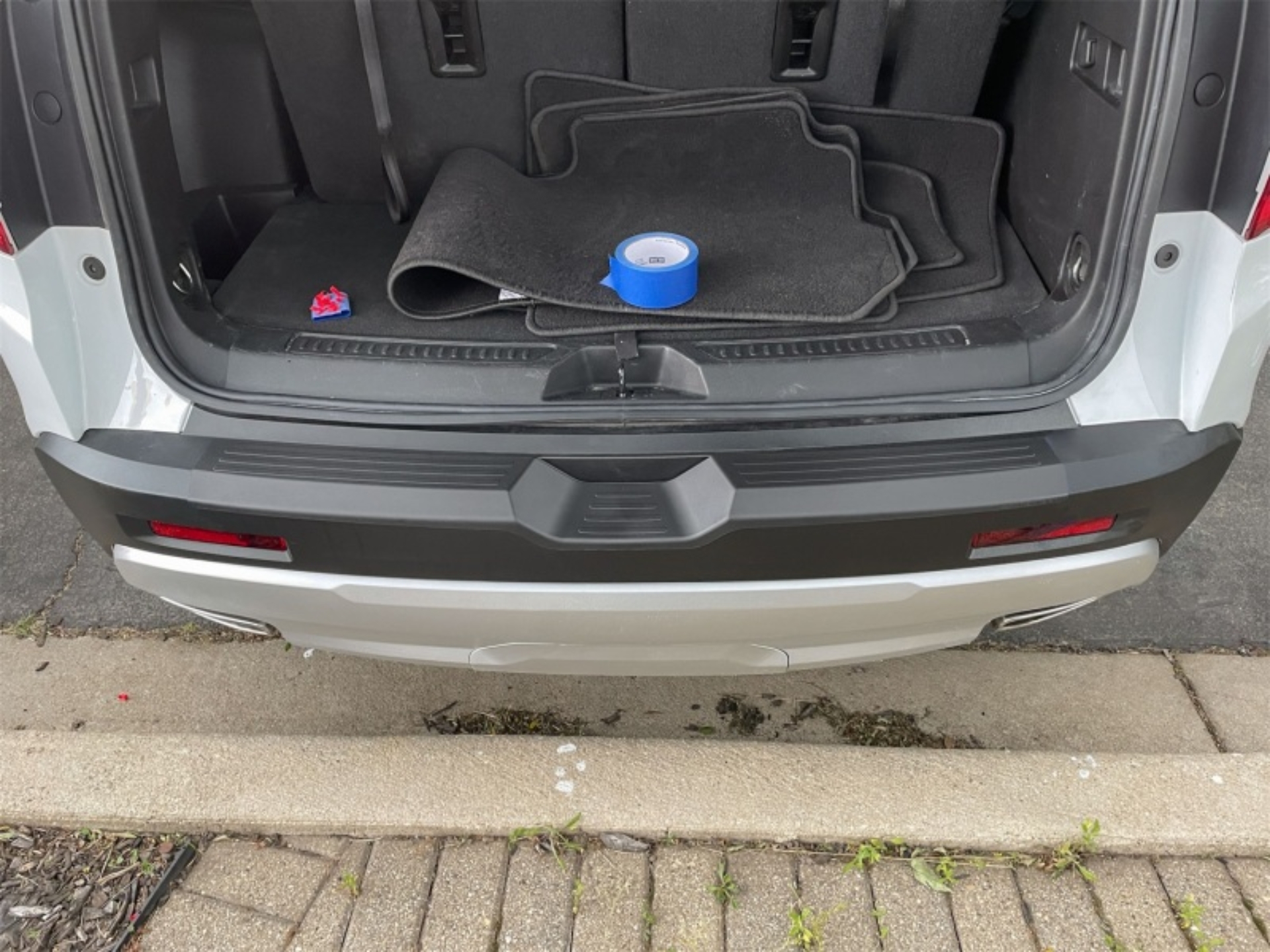 Picture of WeatherTech 17-23 GMC Acadia/Acadia Denali BumperTopper - Black