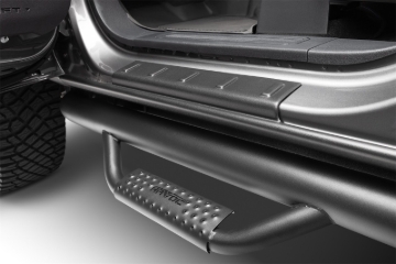 Picture of Husky Liners 09-14 Ford F-150 Supercab Trail Armor Rocker Panel & Sill Plate Cover (4pc) - Tex. Blk