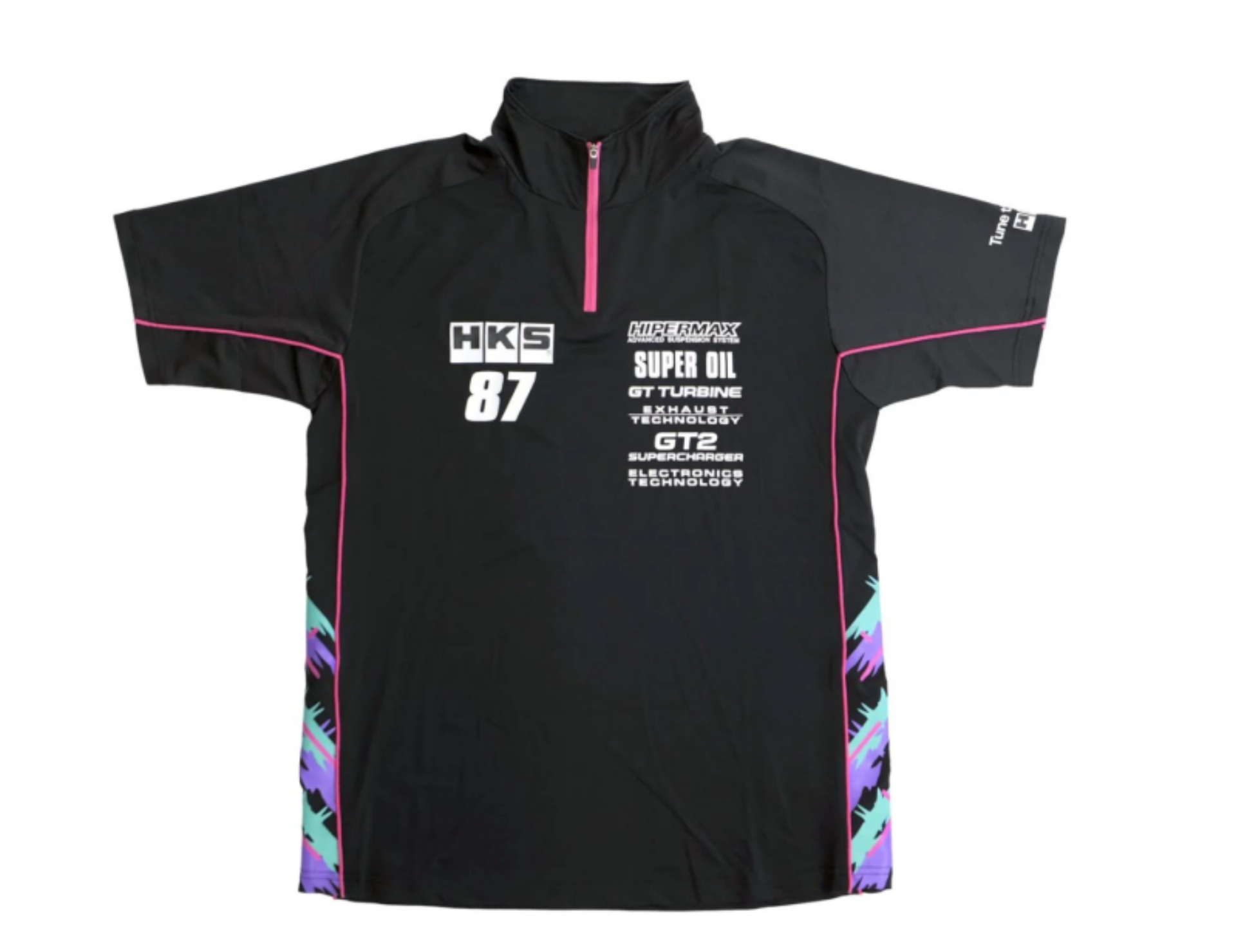 Picture of HKS TEAM HALF ZIP POLO SHIRT 2025 L