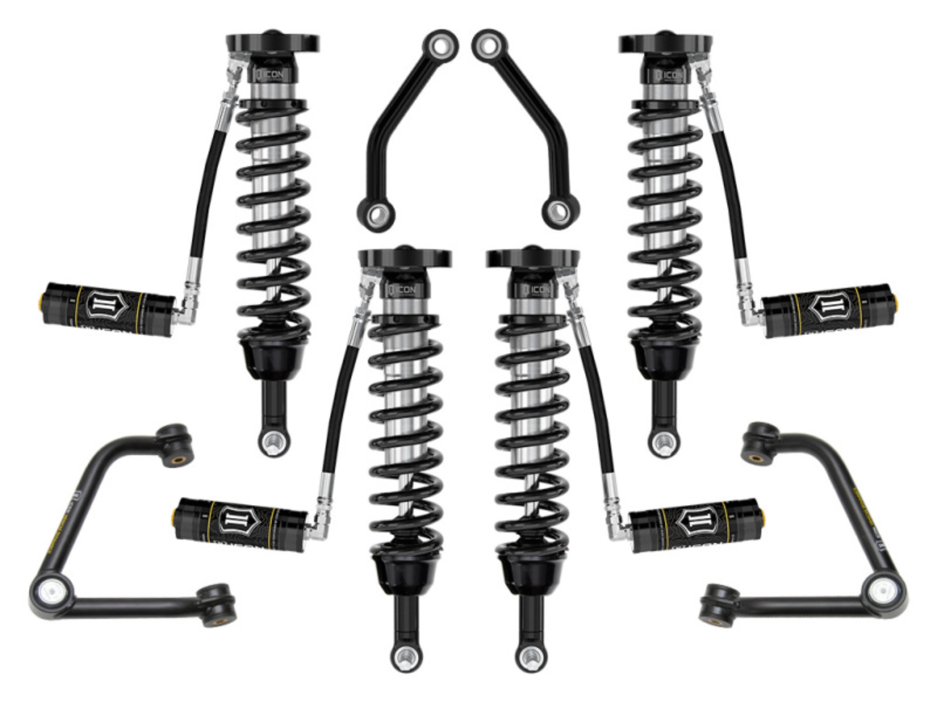 Picture of ICON 21-23 GM Tahoe/Suburban/Yukon 2.5-3.25 inch Stage 3 Suspension System Tubular