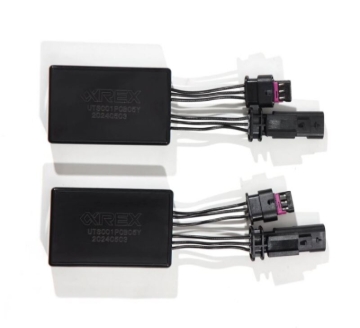 Picture of AlphaRex 17-23 Tesla Model 3/Y Stock Reflector Headlights to ARX Fog Lights Decoder Wiring Adapter