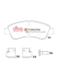 Picture of DBA 07-16 Mini Cooper (R56/R58) XP Performance Rear Brake Pads