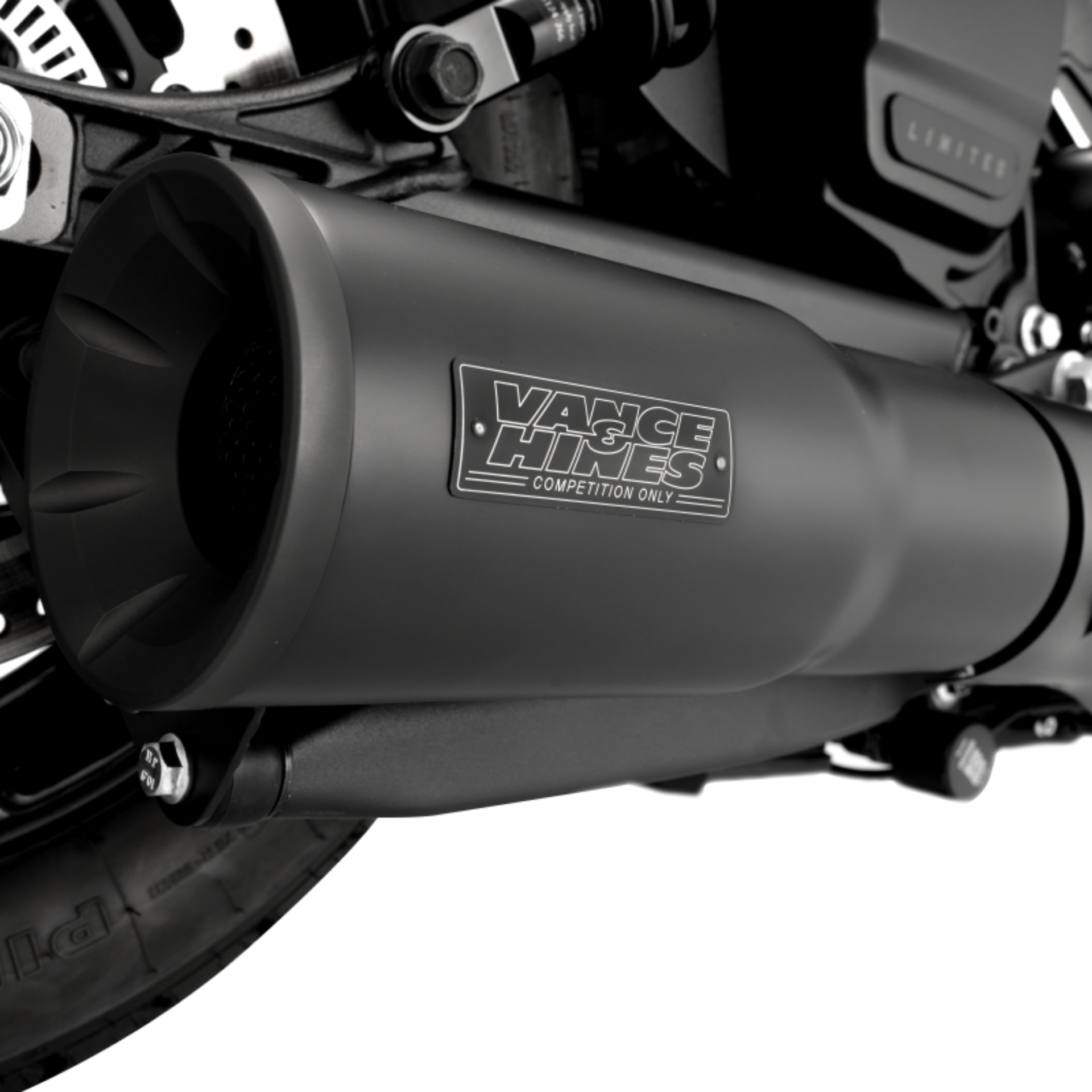 Picture of Vance & Hines 2025 Indian Scout Hi-Output Black Slip-On Exhaust