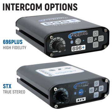 Picture of Rugged Radios Can-Am Comm/Mav Complete Comm Kit w/ BT 2-Way - Dash Mount 696 Plus/ M1 VHF Bus Band