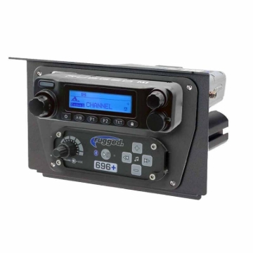 Picture of Rugged Radios Polaris RZR XP 1000 Complete Comm Kit w/ BT 2-Way Radio STX Stereo / G1 GMRS