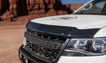Picture of Husky Liners 15-22 Chevrolet Colorado (Incl. ZR2) Aeroskin Hood Protector - Smoke