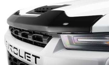 Picture of Husky Liners 20-23 GMC Sierra 2500/3500HD Aeroskin Hood Protector - Smoke