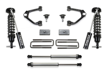 Picture of Fabtech 22-23 GM C/K 1500 3in Lift Budget System w/ Dirt Logic 2.5 Resivoir Coilovers
