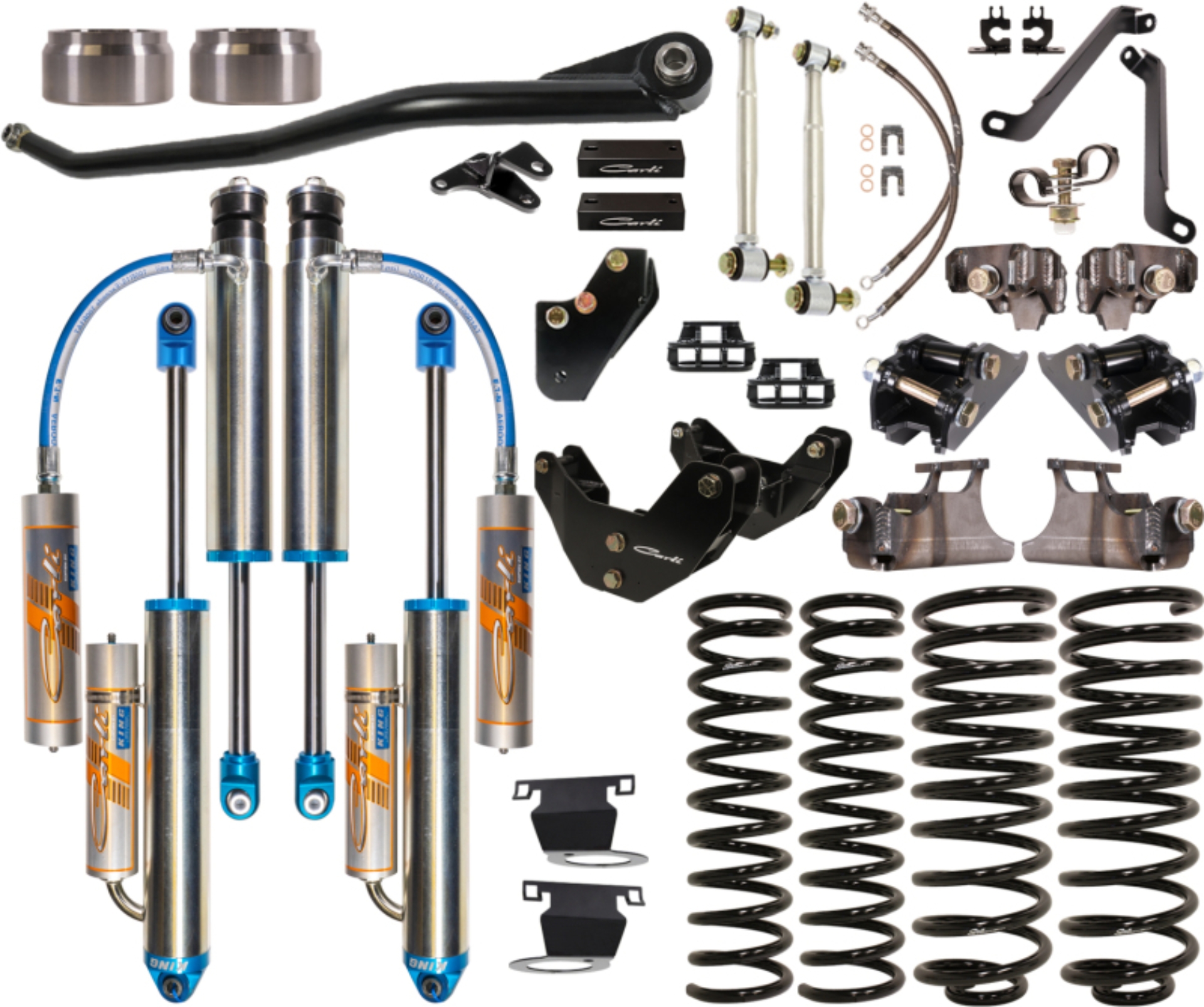Picture of Carli 14-18 Ram 2500 Gas Dominator 3.0 Shock Set 3.25in Lift