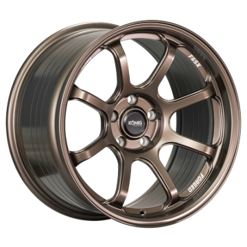 Picture of Konig Forged F6SX 18x9.5 5x112 ET30 Race Bronze Wheel (Knurled Bead)