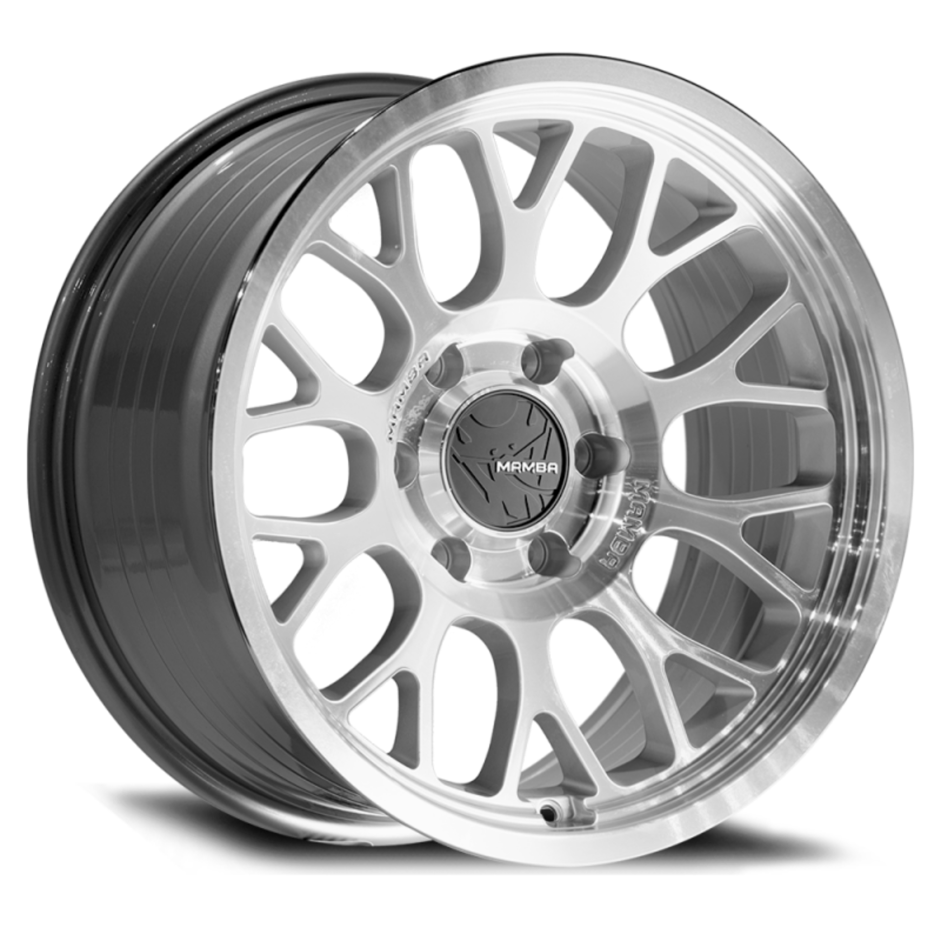 Picture of Mamba M28 20x9 6x139.7 ET0 Silver Wheel w/ Mirror Machine Face & Lip