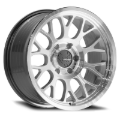 Picture of Mamba M28 18x9 6x139.7 ET-12 Silver Wheel w/ Mirror Machine Face & Lip