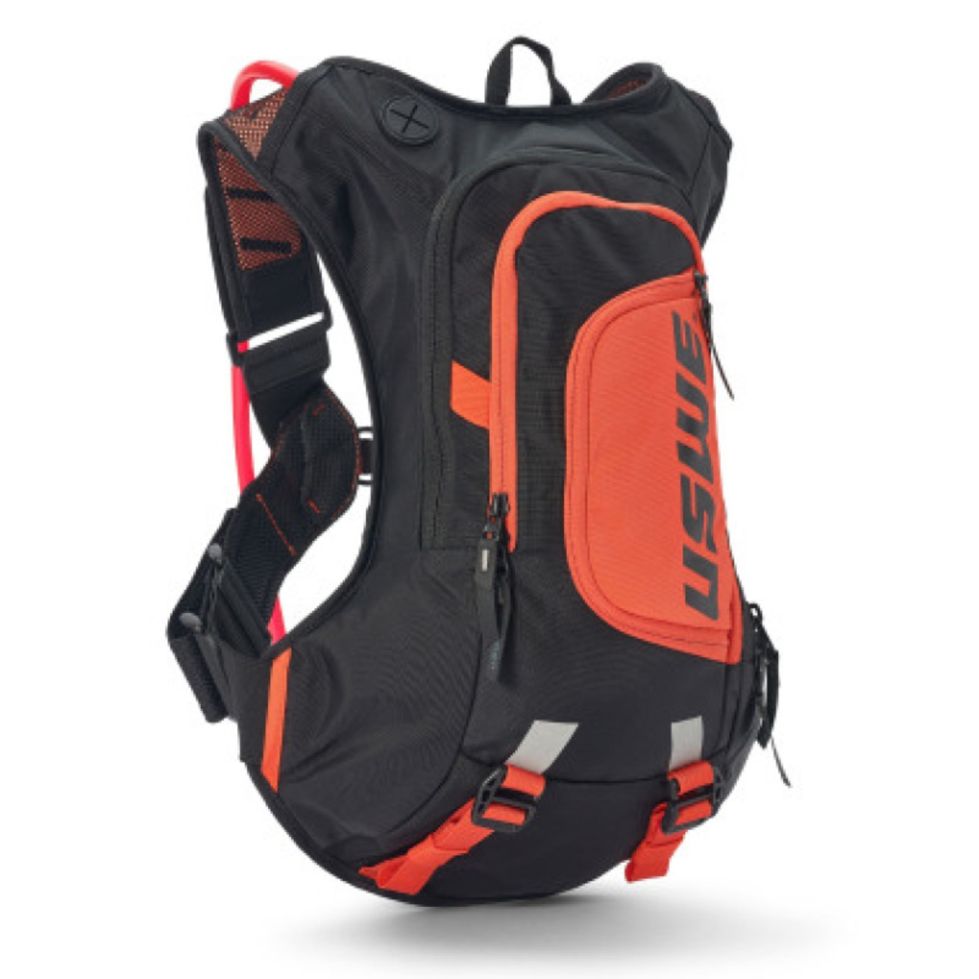 Picture of USWE Moto Hydro Hydration Pack 12L - Black/Factory Orange
