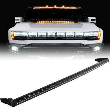 Picture of Oracle 22-24 Hummer EV 5in Roof Mount Curved Light Bar w/ Brackets