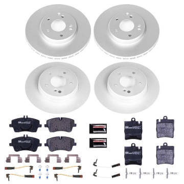 Picture of Power Stop 2003 Mercedes-Benz C230 Front and Rear Eurostop Brake Kit