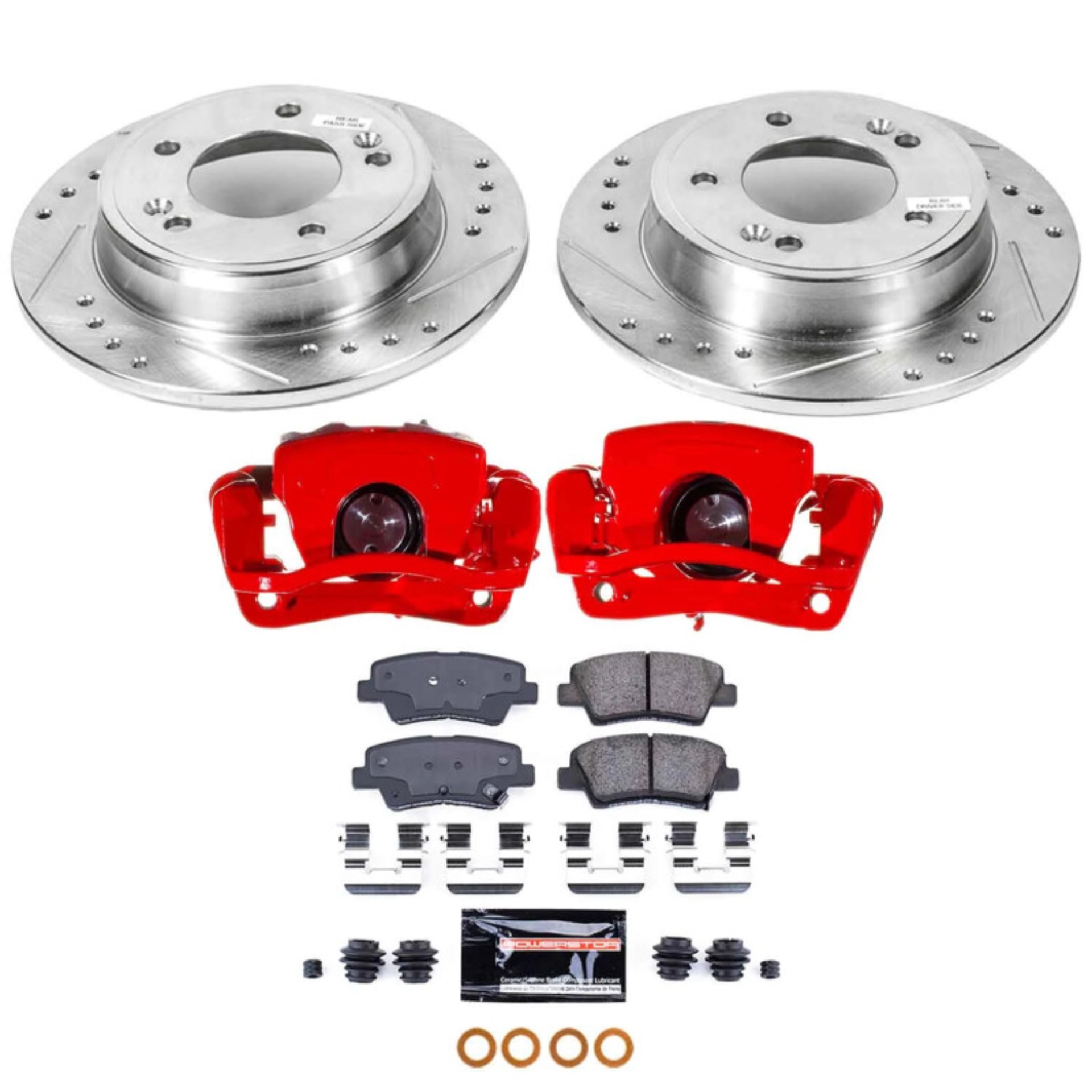 Picture of Power Stop 14-16 Kia Soul Rear Z23 Evolution Kit w/Calipers