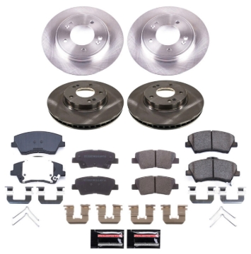 Picture of Power Stop 2023 Kia Niro Front and Rear Autospecialty Brake Kit