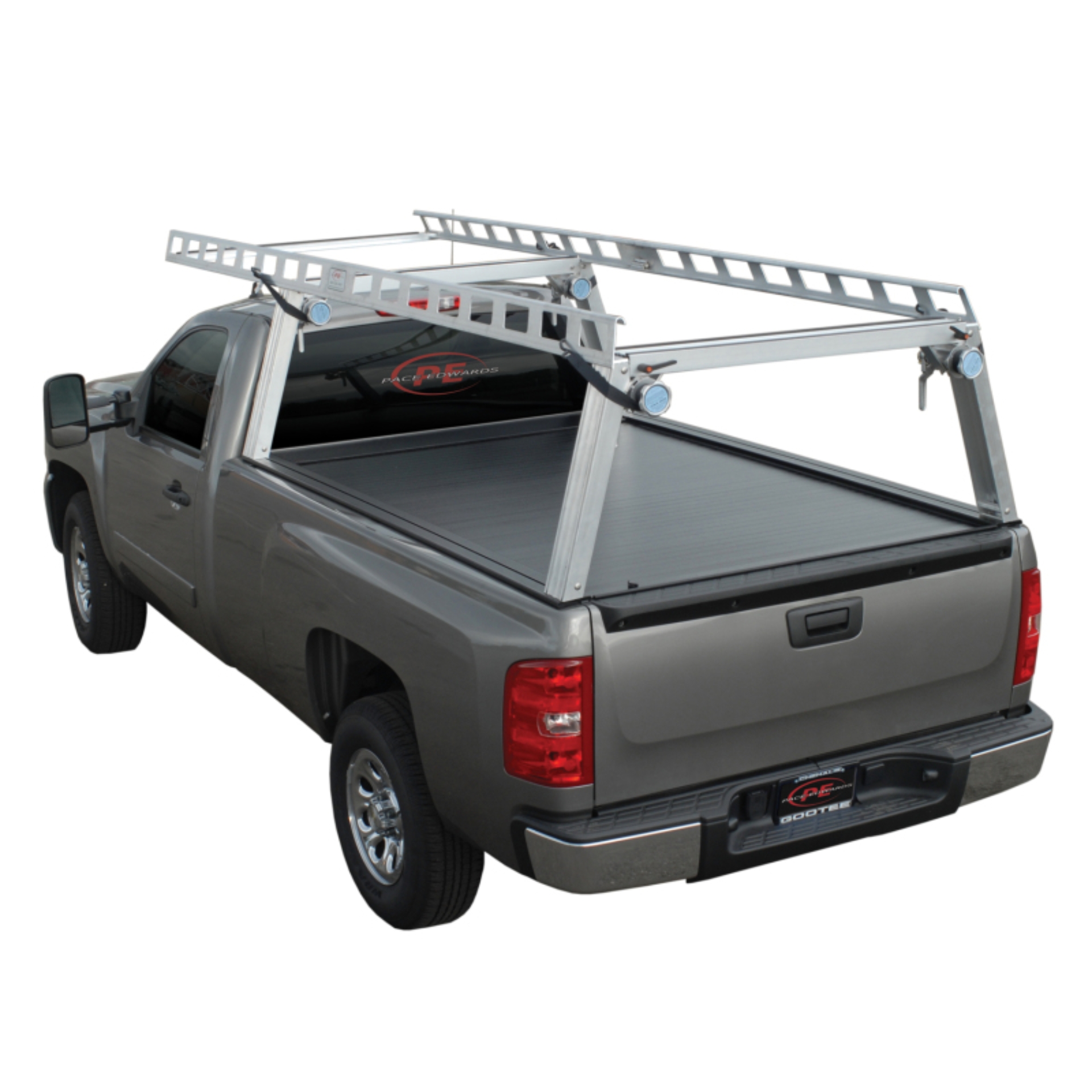 Picture of Pace Edwards 66-96 Ford F-Series Ext Cab LB / 67-87 Chevy/GMC Ext Cab LB Contractor Rack