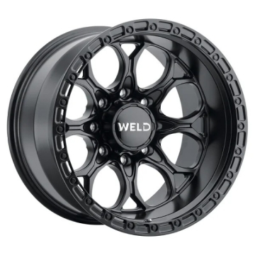 Picture of Weld Off-Road 20x9 / BP 8x180 / ET 00 / BS 5.00 / Ledge 8 Wheels Satin Black / Black Ring 124.3