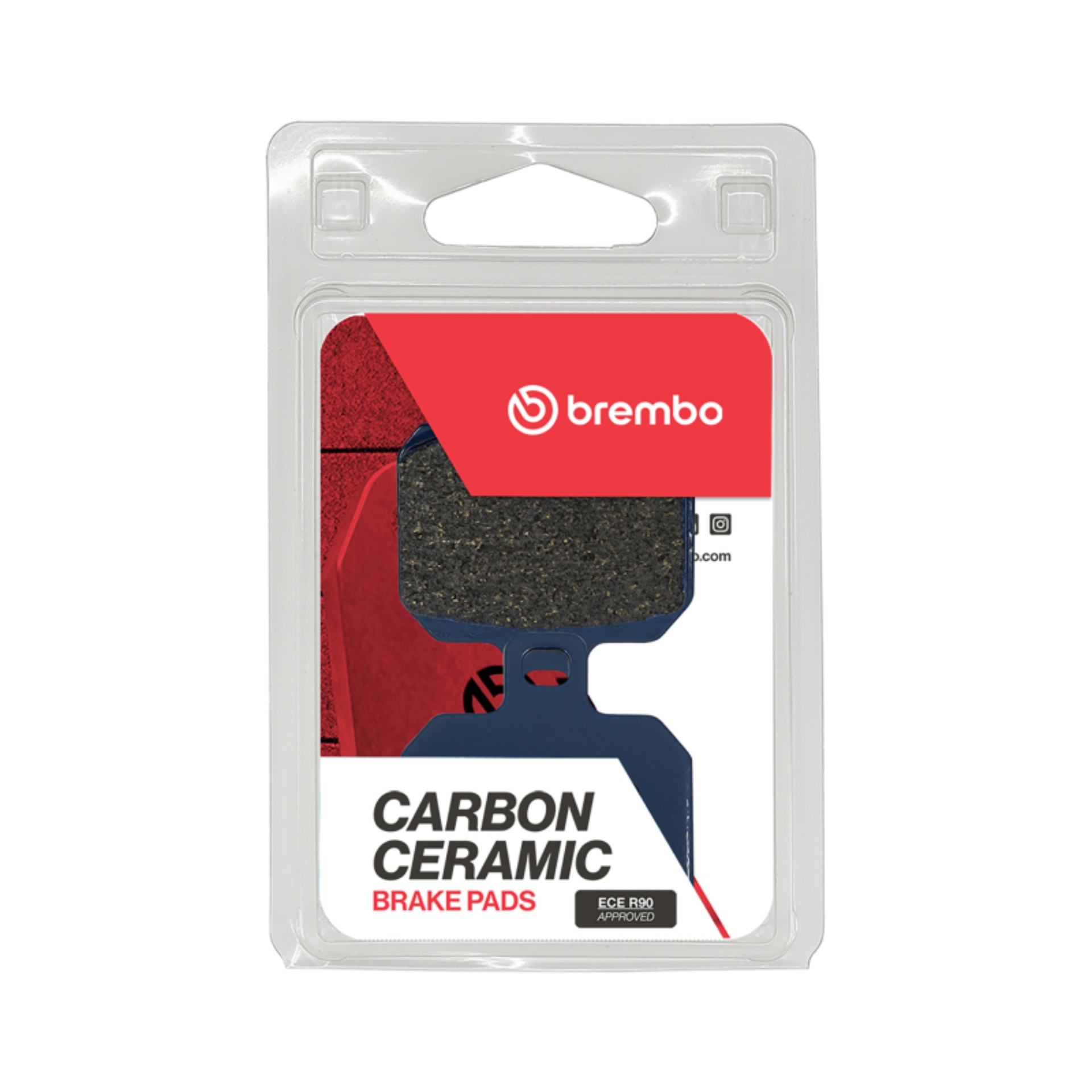 Picture of Brembo 04-13 Derbi GPR Racing 50cc/08-15 Rieju Tango 250cc Carbon Ceramic Brake Pad - Front