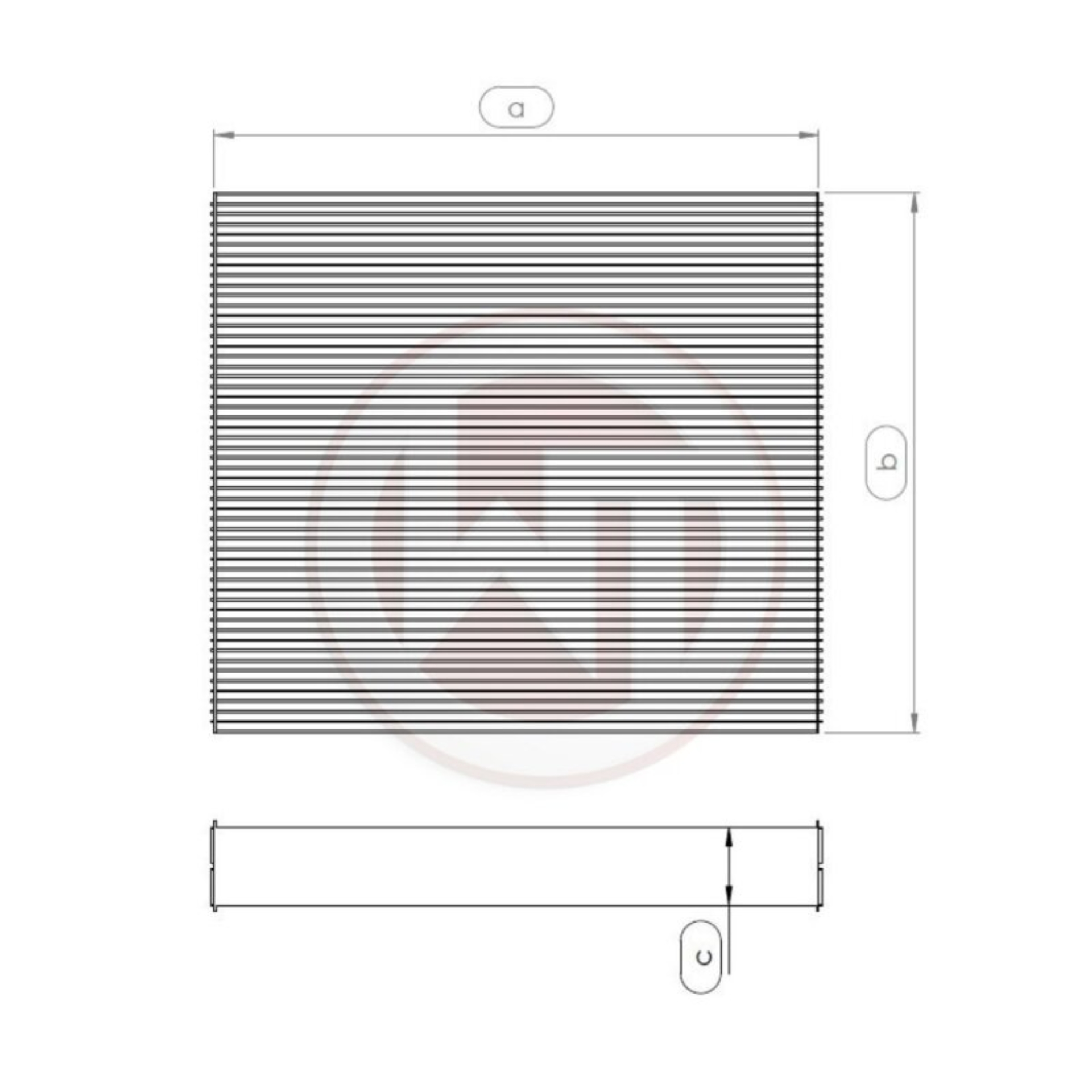 Picture of Wagner Tuning 645x395x52mm Radiator Core