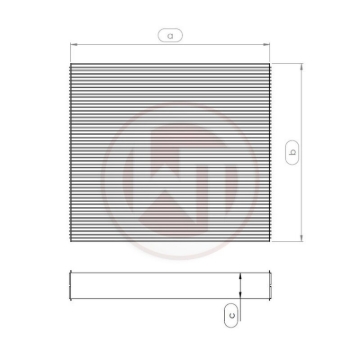 Picture of Wagner Tuning 685x489x50mm Radiator Core