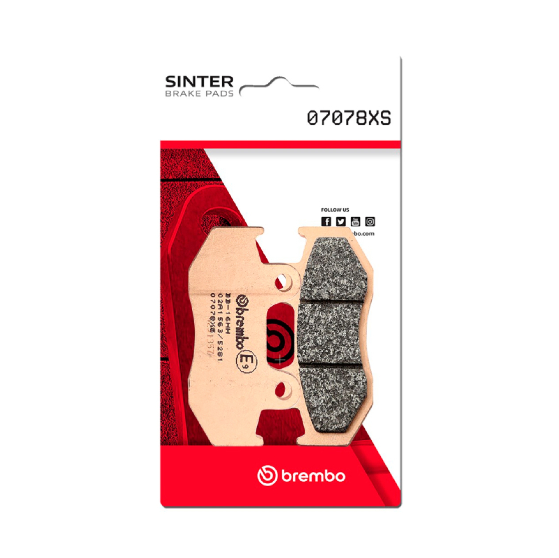 Picture of Brembo 88-93 Honda CH Spacy, Freeway Fusion 250cc Sinter Brake Pad - Front