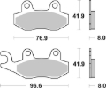 Picture of Brembo 95-99 Cagiva Canyon 600cc Sinter Brake Pad - Front