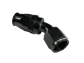 Picture of Fuelab PTFE Swivel Hose End Fitting - 45 Degree - 12AN
