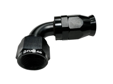 Picture of Fuelab PTFE Swivel Hose End Fitting - 90 Degree - 12AN