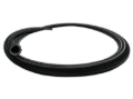 Picture of Fuelab Black Nylon Stainless Steel Braided PTFE Hose - 6AN - 6ft