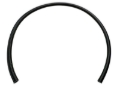 Picture of Fuelab Black Nylon Stainless Steel Braided PTFE Hose - 10AN - 3ft