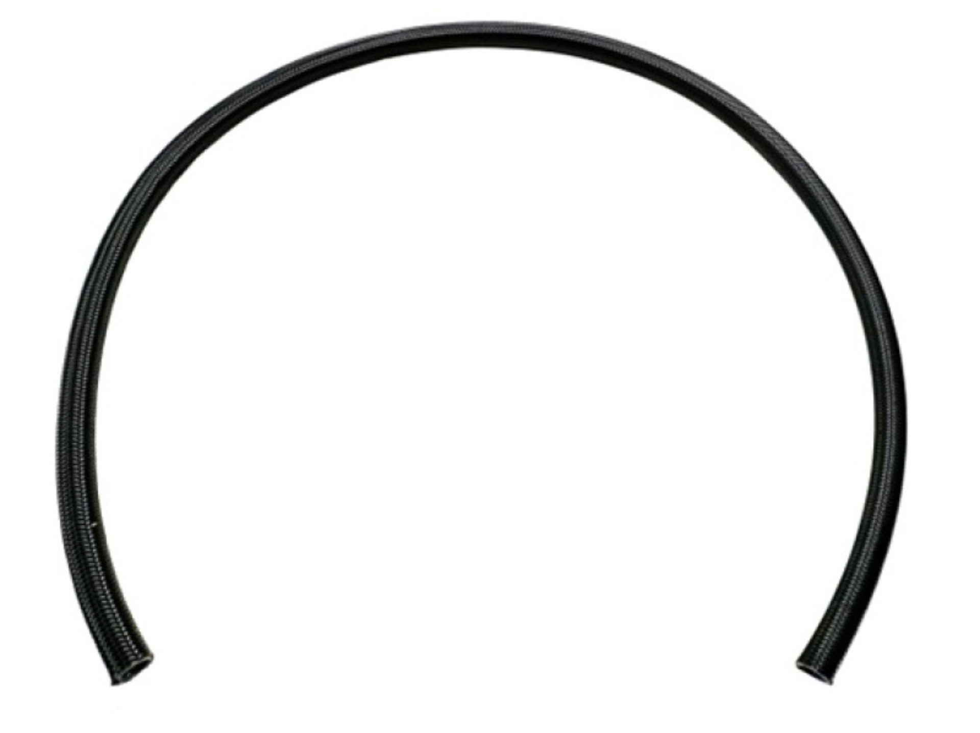 Picture of Fuelab Black Nylon Stainless Steel Braided PTFE Hose - 10AN - 20ft
