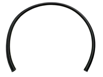 Picture of Fuelab Black Nylon Stainless Steel Braided PTFE Hose - 10AN - 20ft