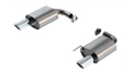 Picture of Borla 2024-2025 Ford Mustang Eco Boost 2.3L S-Type Axle Back Exhaust w/ Chrome Tips