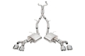 Picture of Corsa 22-25 Cadillac CT4 V Blackwing 3in Active Valve Cat-Back - 4.5in Polished Tip