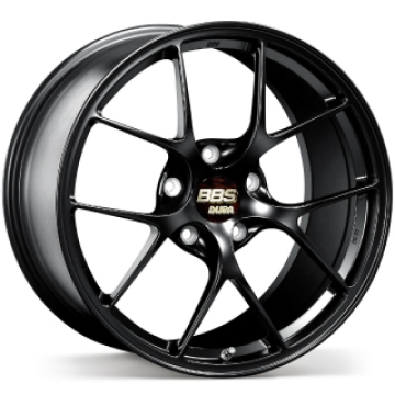 Picture of BBS RI-D 20x9.5 5x112 ET10 82mm Matte Black Wheel 82mm PFS Ring/Clip Required