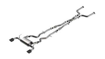Picture of Borla 16-24 Infinity Q50 (Auto V6) S Type Cat Back - Carbon Fiber Black Anodized Tip