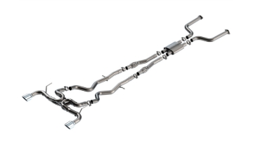 Picture of Borla 16-24 Infinity Q50 (Auto V6) ATAK Cat Back - 4.5in Chrome Tip
