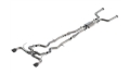 Picture of Borla 16-24 Infinity Q50 (Auto V6) ATAK Cat Back - 4.5in Black Chrome Tip