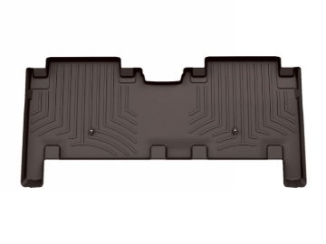 Picture of WeatherTech 2024 Kia EV9 2nd Row Bench Seating Rear FloorLiner - Cocoa