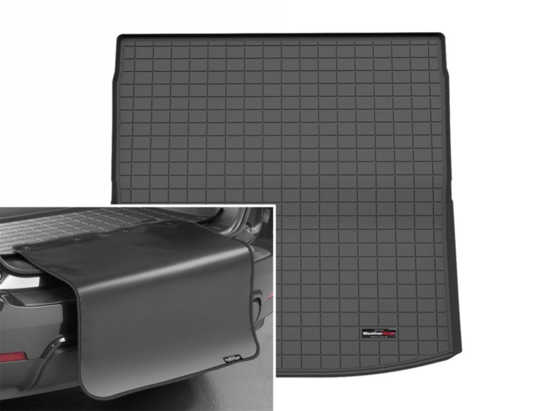 Picture of WeatherTech 2025 Buick Enclave Cargo Liner w/Bumper Protector - Black