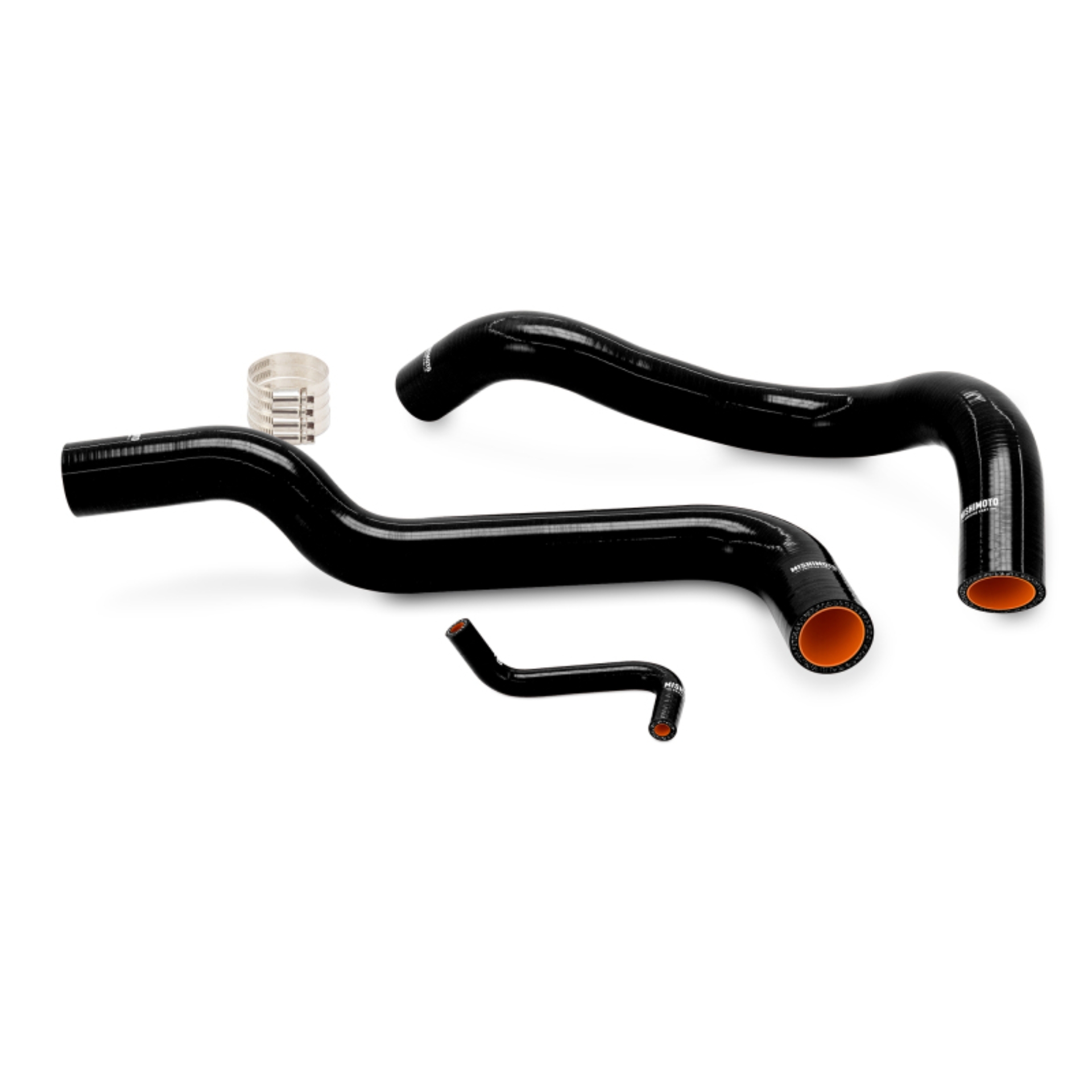 Picture of Mishimoto 05-15 Toyota Tacoma 2.7L Silicone Coolant Hose Kit - Black